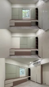 鳥松仁愛路 住宅輕裝潢設計｜主臥